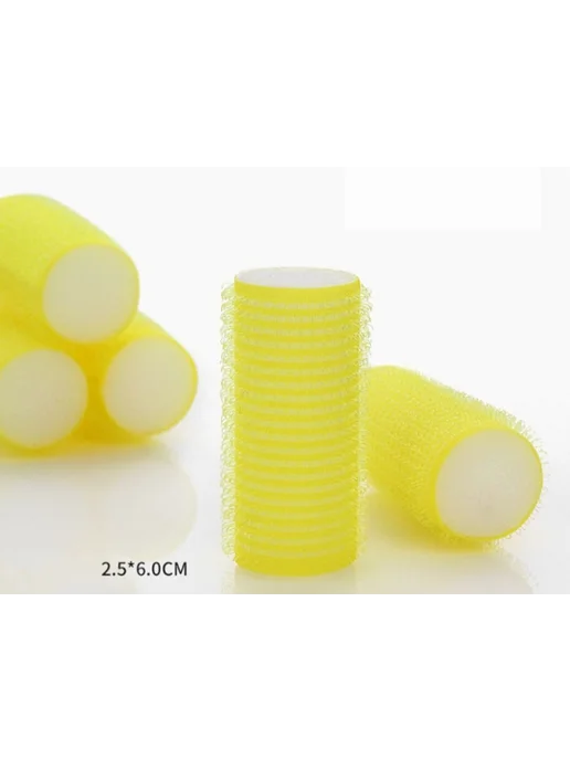 Бигуди, диаметр 25 мм белый, белый