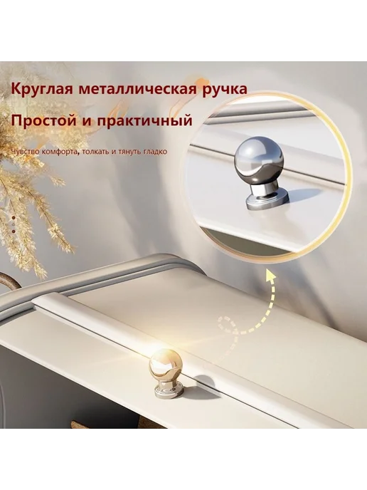 Хлебница 35 x 26 x 17 см настольная сталь кремовый, 35x26x17 см, фото 2