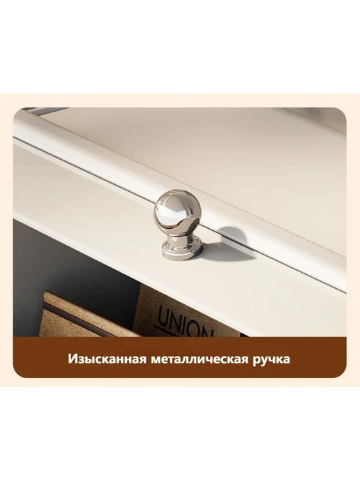 Хлебница 35 x 26 x 17 см настольная сталь кремовый, 35x26x17 см, фото 8