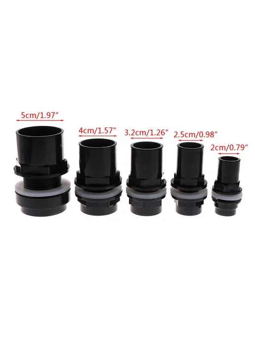 Соединение труб в аквариуме-черный 90x50x40, 200x130x50, фото 7