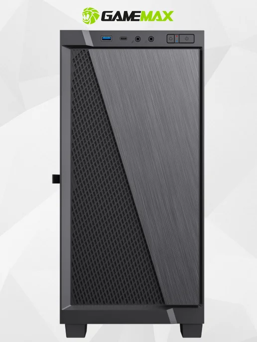 GAMEMAX Корпус для ПК M61 без БП, черный, фото 3