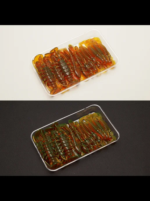 Ural Baits Набор силиконовых приманок для джига ЖУКИ, коричневый, фото 6