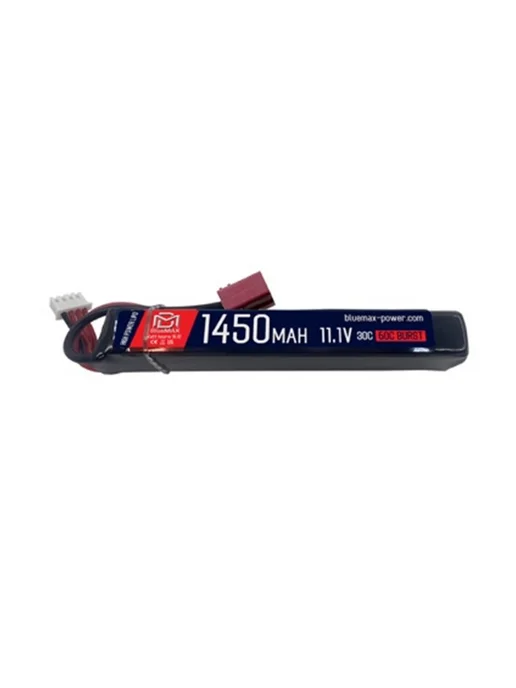 BlueMAX BM-22506 Аккумулятор для страйкбола LiPo 11.1V 1450mAh 30C, 1450 мАч, фото 4