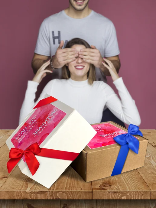 Allure Gift Коробка подарочная Аффирмация, белый, фото 6