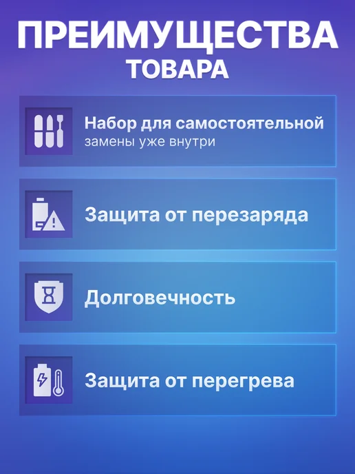 Fixiton Аккумулятор на iPhone 6s усиленный, вариант, фото 6