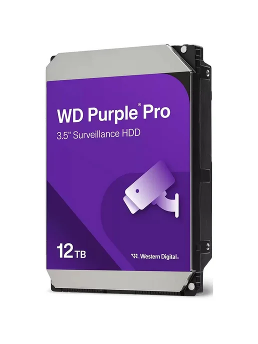Western Digital Жесткий диск 12 ТБ WD122PURP 3.5" 7200 об мин, 12 ТБ, фото 2