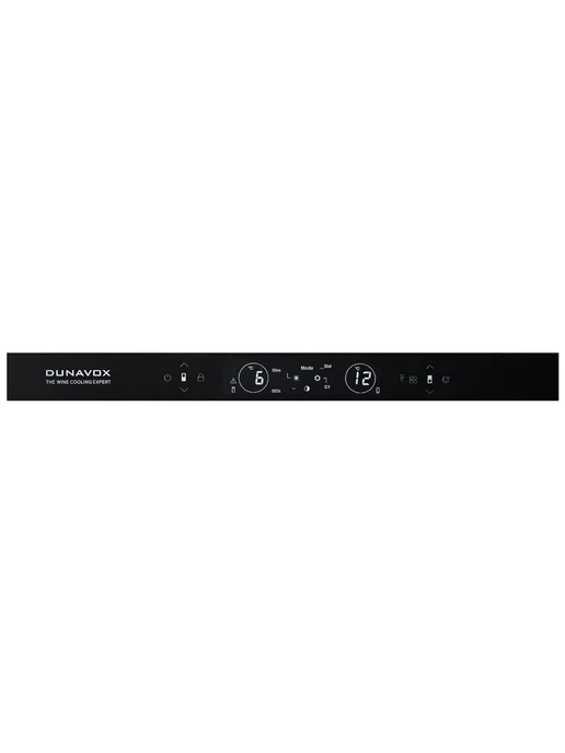 Dunavox Винный шкаф DVS-70.185DB, черный, фото 7
