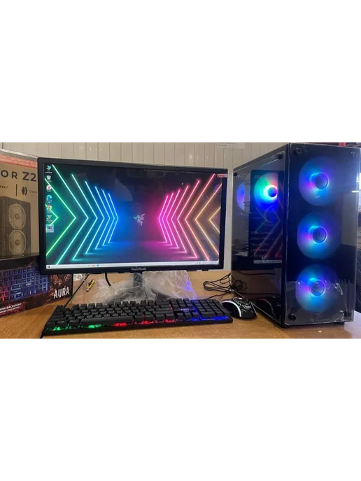 Asus Игровой компьютер в сборе Core i7, черный, фото 2