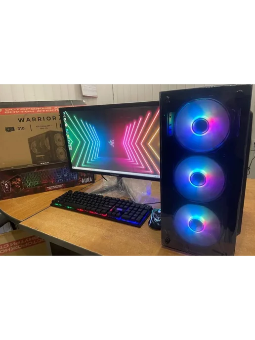 Asus Игровой компьютер в сборе Core i7, черный, фото 3