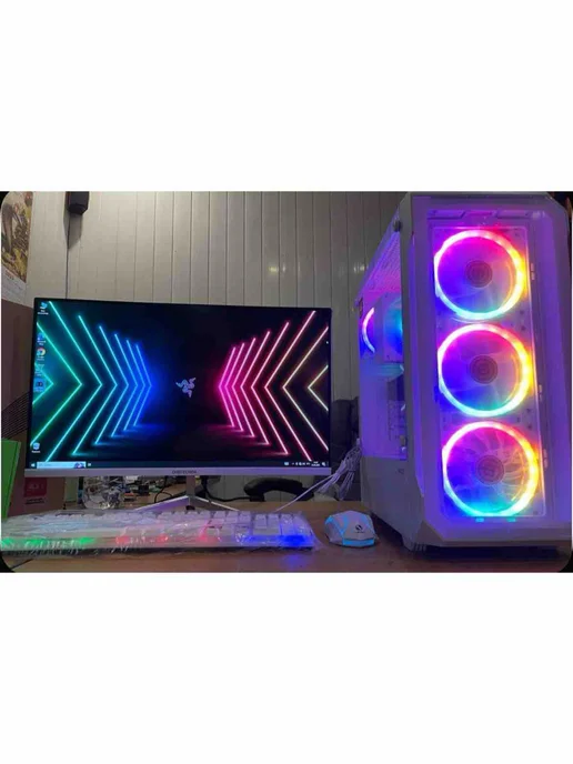 Asus Игровой компьютер в сборе Core i7, белый, фото 4