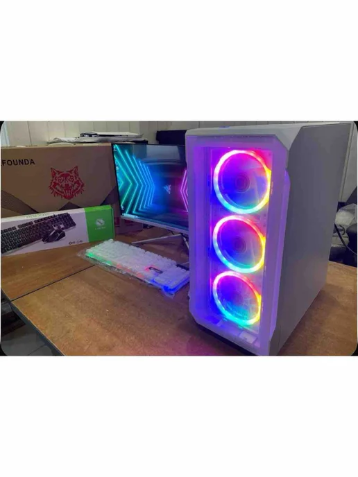 Asus Игровой компьютер в сборе Core i7, белый, фото 6