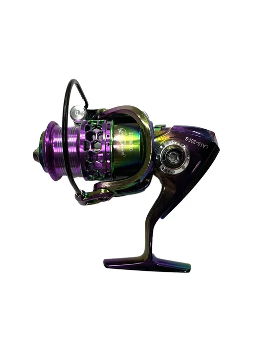 РыбалкаТуризм Катушка 3000 ERAFISHING "LA18-FS" 6+1, фиолетовый, фото 5