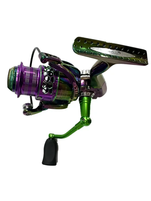 РыбалкаТуризм Катушка 3000 ERAFISHING "LA18-FS" 6+1, фиолетовый, фото 7