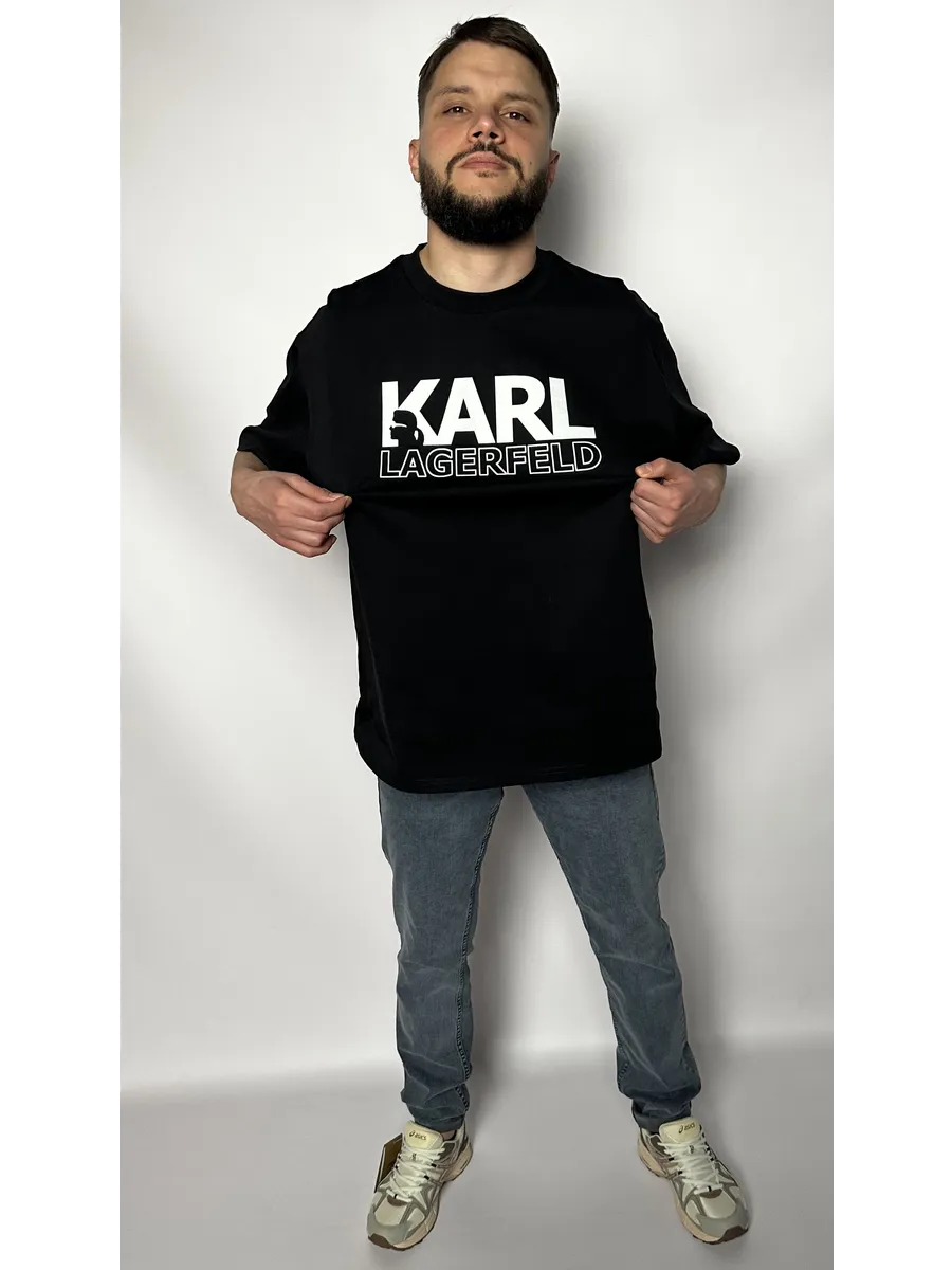 Футболка Karl Lagerfeld оверсайз