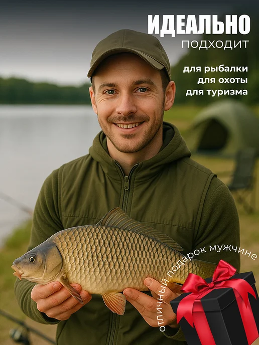 Kimoto Чехол для удочек 150 см, зеленый, фото 8