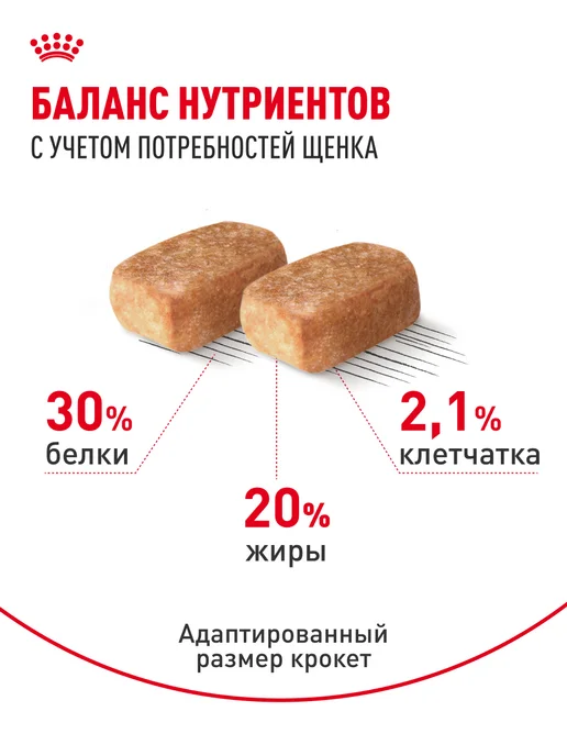 Сухой корм Royal canin Чихуахуа для собак, щенки, курица, 0,5 кг, фото 4