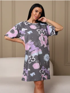 Туника домашняя летняя PARIS TEX 410138914 купить за 805 ₽ в интернет‑магазине Wildberries