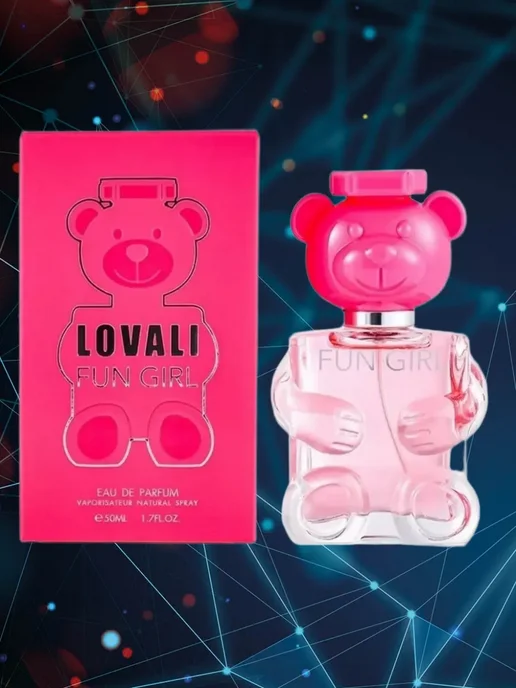 ОРИГИНАЛЬНЫЕ ДУХИ духи женские мишка bubble gum, 50 мл, фото 4