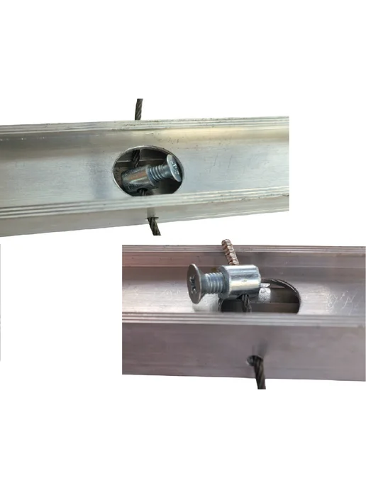 Фиксатор зажим троса с винтом, 5 шт, фото 3