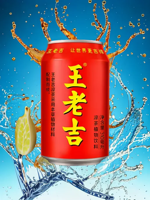 Jiaduobao Чай холодный травяной Herbal Tea, 2 шт. по 310 мл, 2 шт, 310 мл