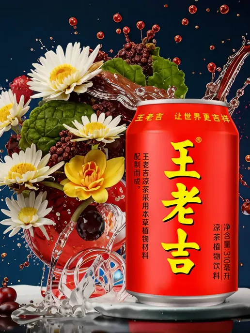 Jiaduobao Чай холодный травяной Herbal Tea, 2 шт. по 310 мл, 2 шт, 310 мл, фото 6