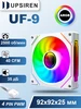 Вентилятор для ПК UF-9 Белый, 92 мм, ARGB Upsiren 411524725 купить за 507 ₽ в интернет‑магазине Wildberries