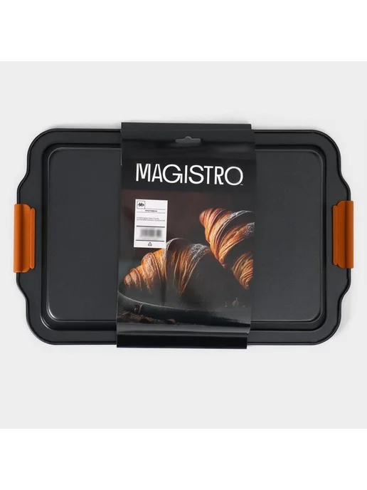 Противень для выпечки Magistro French Bakery 41 5×26 5×5, 5x26, фото 8