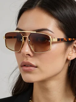 Солнцезащитные очки авиаторы модные 2025