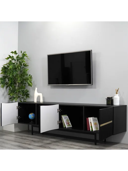 NaHOUSE Тумба под ТВ "ДАРАРА" ТГ-19, 200х42х57, 200x42x57, фото 3
