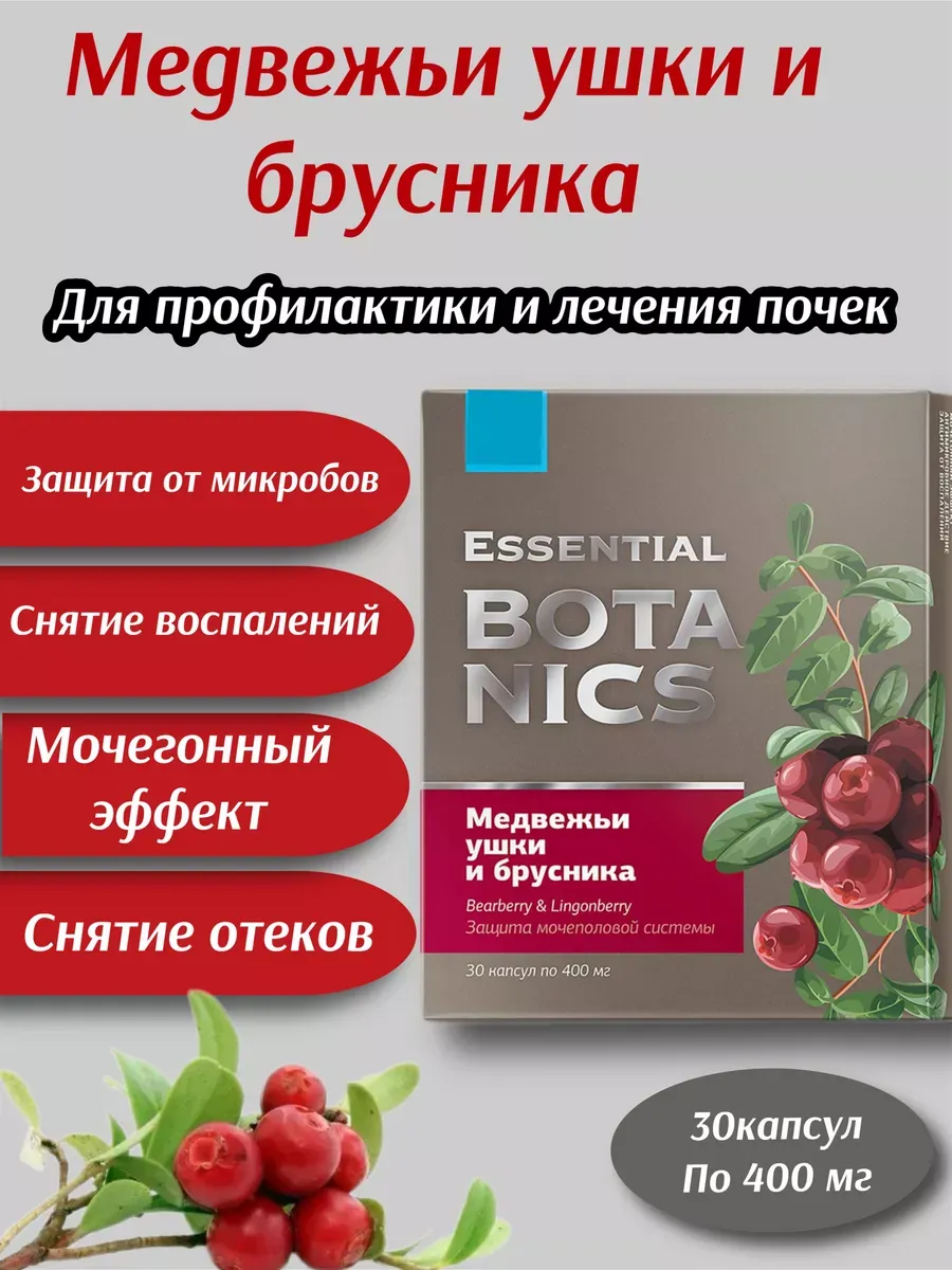 Медвежьи ушки и брусника