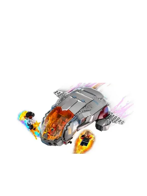 LEGO Конструктор Марвел корабль Хупти-Hoopty, серый, фото 7