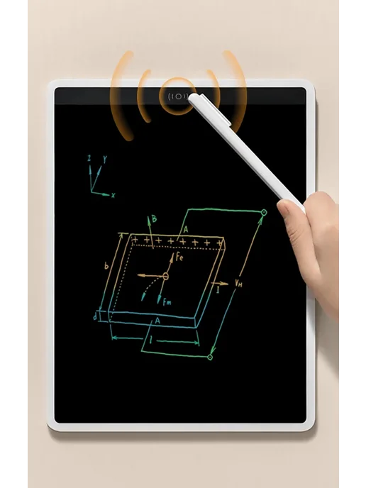 Графический планшет Xiaomi LCD Writing Tablet 13.5 (Color Edition)，EAC, белый, фото 3