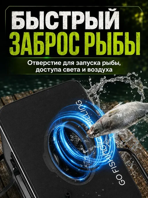 REZERV Сумка рыболовная, черный, фото 3