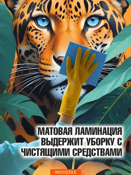 Woozzee Наклейки на холодильник магнитные декор для кухни, зеленый, фото 8