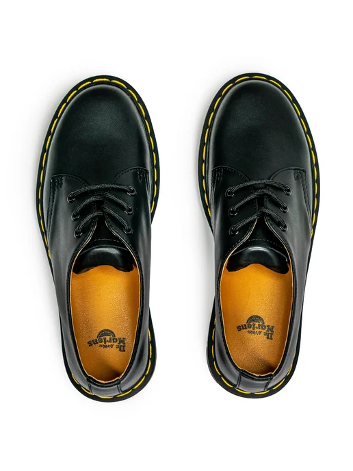 DR.MARTENS Полуботинки Мартинсы из натуральной кожи, черный, фото 7