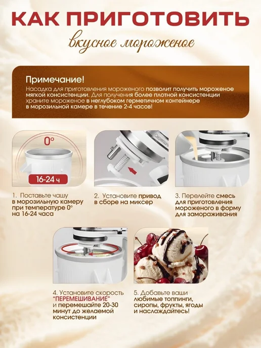ArtisanTech Чаша для приготовления мороженого Artisan для KitchenAid, вариант, фото 2