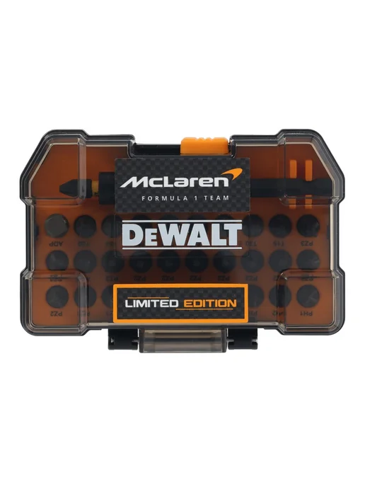 deWalt Набор бит в кейсе McLaren Limited Edition, PH PZ Torx, 32 шт, 32 шт, фото 4