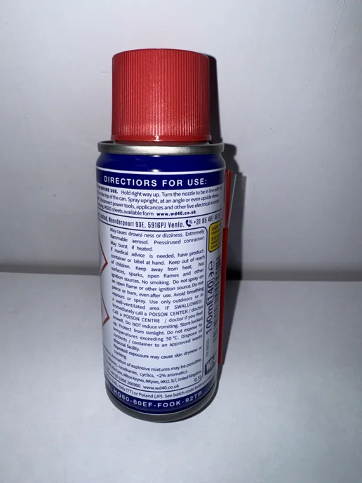 WD-40 Оригинальная универсальная смазка 100мл, 100 мл, фото 6
