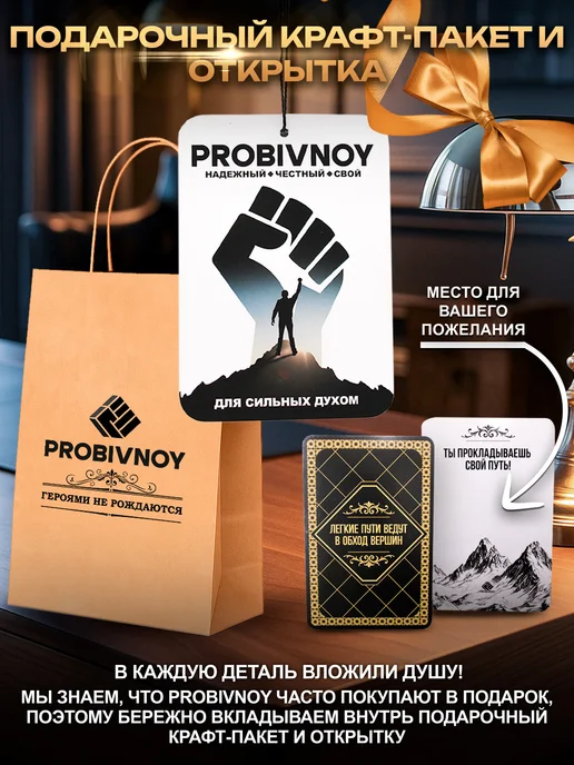 PROBIVNOY ix100 Портфель черный, натуральная кожа, черный, фото 7