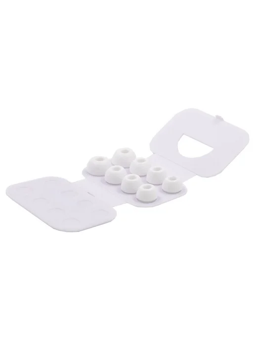 AudioDog Амбушюры для AirPods Pro 1, 2 (4 размера XS, S, M, L), белый