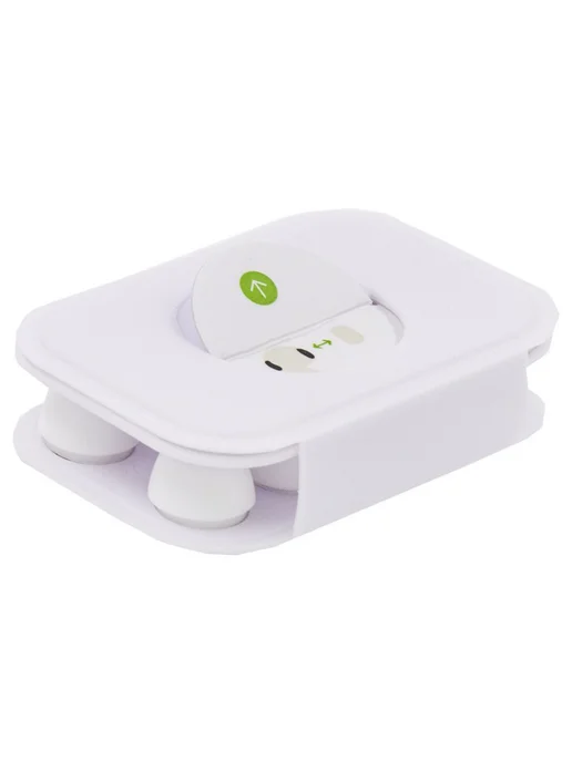 AudioDog Амбушюры для AirPods Pro 1, 2 (4 размера XS, S, M, L), белый, фото 5