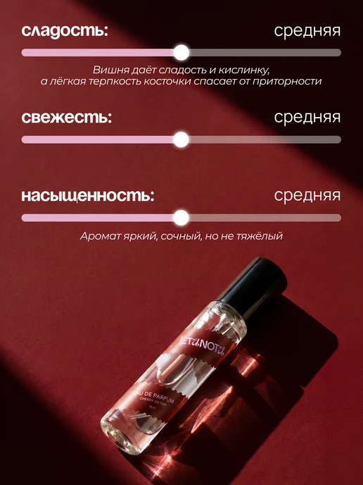 ETANOTA Духи Вишня (Cherry on Top) 15 мл, 15 мл, фото 3