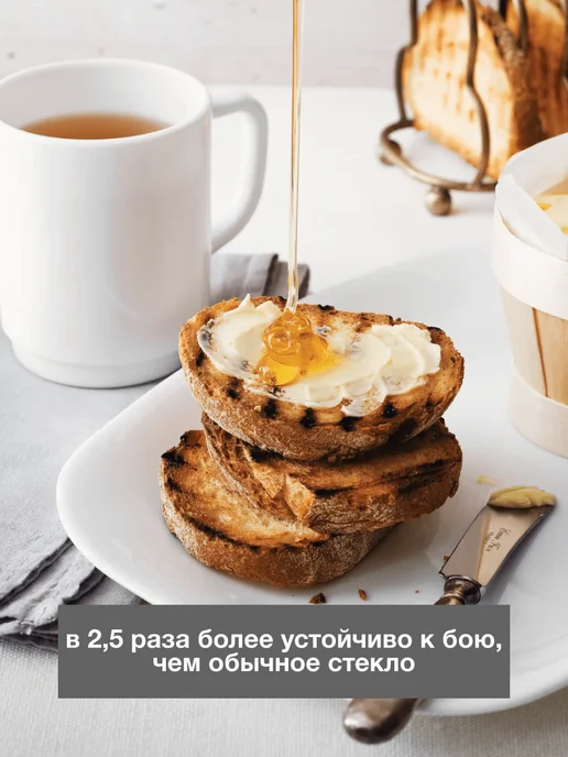 Bormioli Rocco PARMA Сервировочные тарелки прямоугольные 21×16см Набор 6 шт, 6 шт, фото 2