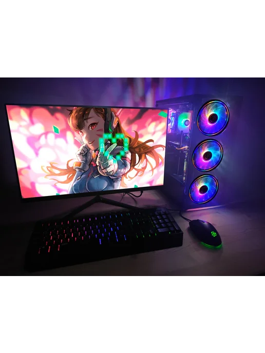 Компьютерс Компьютер с монитором 27" RX 580 8GB 16GB SSD 1TB, 8 ГБ, 16 ГБ, фото 5