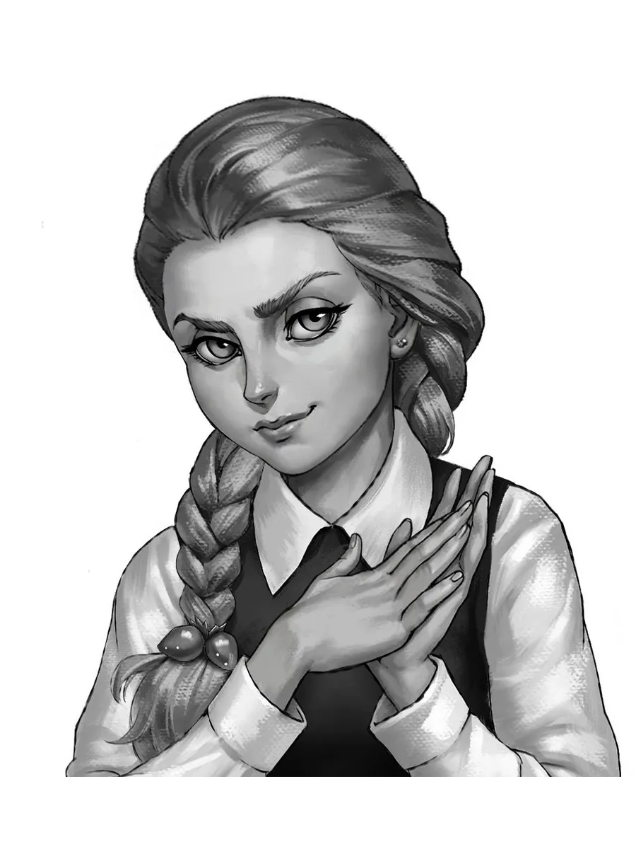 Плакат Tiny Bunny Катя новелла Зайчик Soova. telegram. 