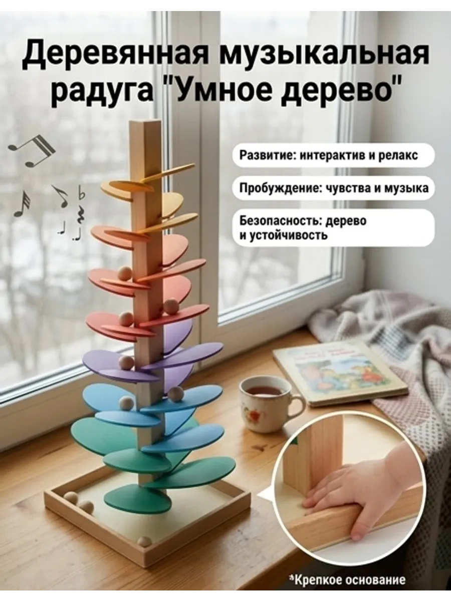 Радужное дерево: слух и зрение