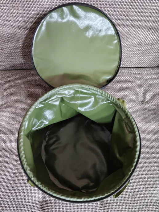 Kaida Складное рыболовное ведро c крышкой Каида KY-20L 33x26см, 33x26 см, 20 л, фото 3