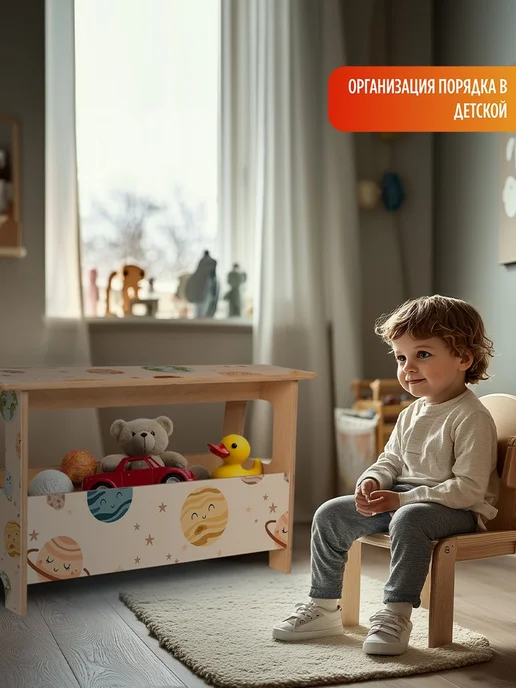 Герои Скамейка Для детей планеты милота игрушки, бежевый, в упаковке 7 кг, фото 5