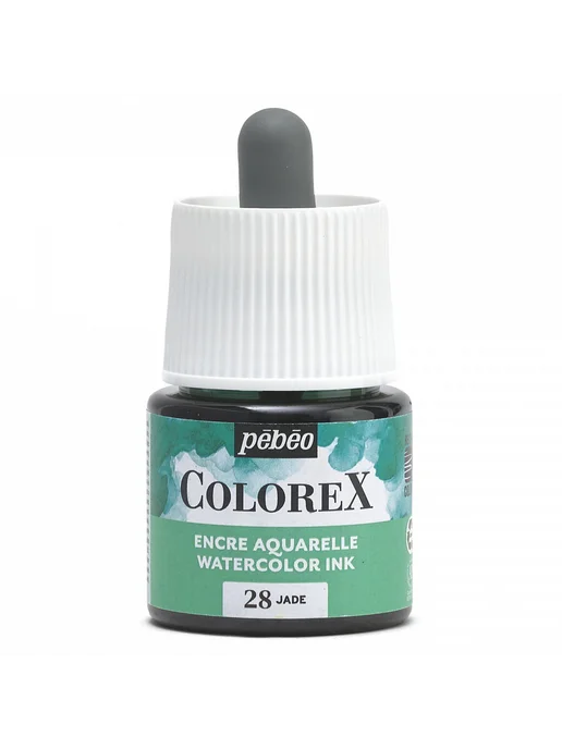 Pebeo Colorex акварельные чернила художественные 417028, черный, фото 9
