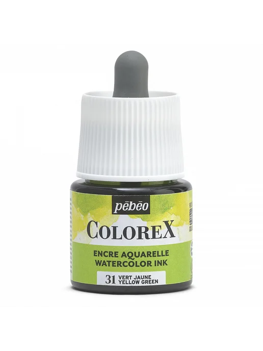 Pebeo Colorex акварельные чернила художественные 417031, черный, фото 7